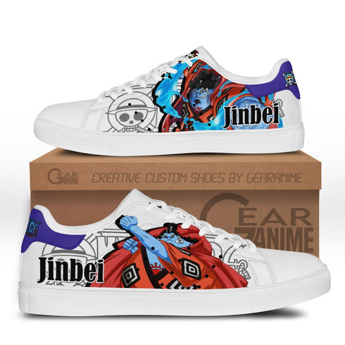 Jinbei Skate Sneakers Custom Anime OP -kengät
